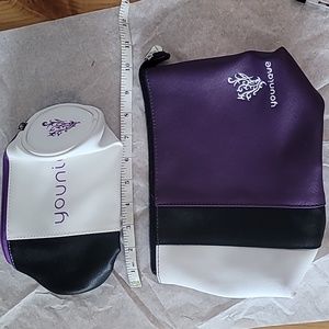2 Younique cosmetic bags